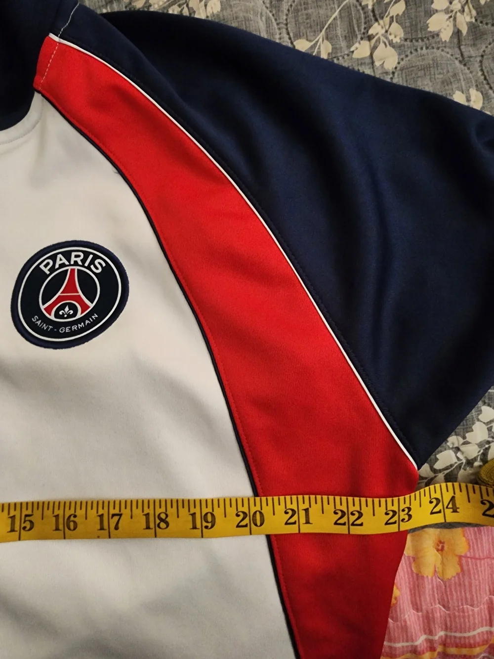 Jordan Paris Saint-Germain Navy Red White Logo Bomber Jacket And Pants Set.